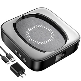 Meatanty Mouse Jiggler con adaptador, dispositivo silencioso e indetectable, agitador mecánico automático, temporizador de intervalo ajustable, mantiene el computadora portátil activo de la oficina