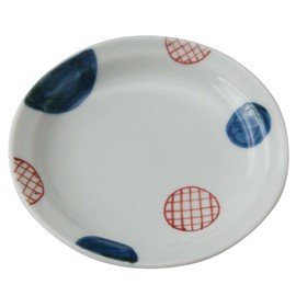 Hamamotou, Hasami Ware 286506, Kotama Kiln, Small Plate, Round Crest