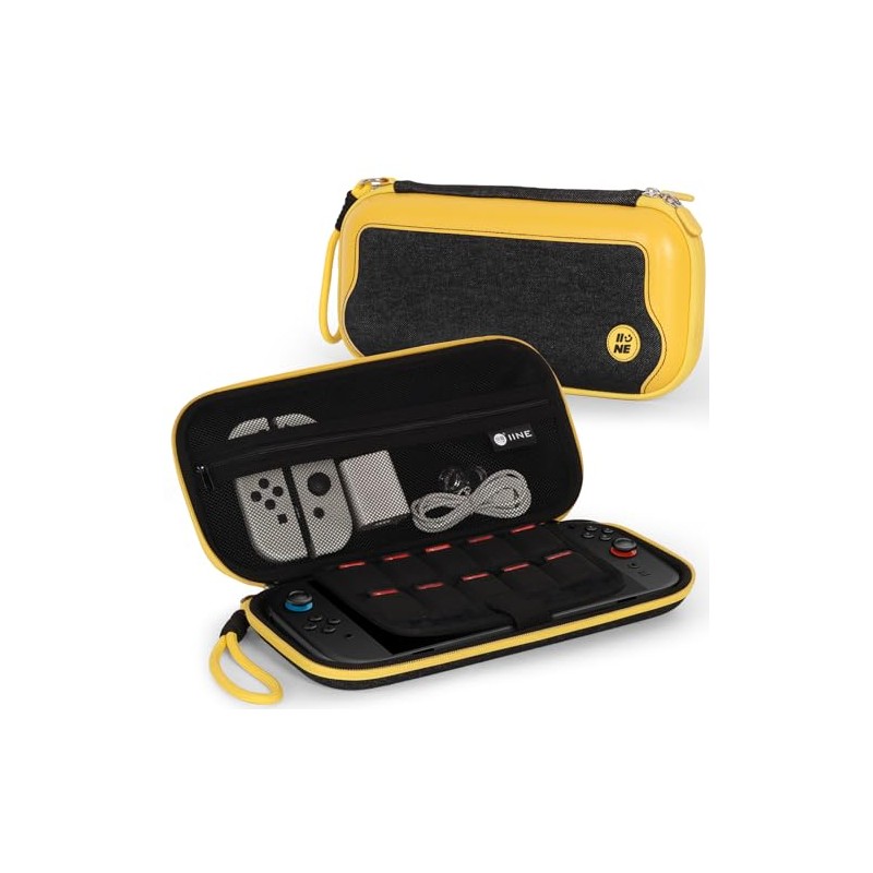 IINE Carry Case for Switch 2 Console, Protective Hard Shell
