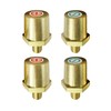 Ampper M8 Thread Male Brass Battery Charging Post Terminals, M8