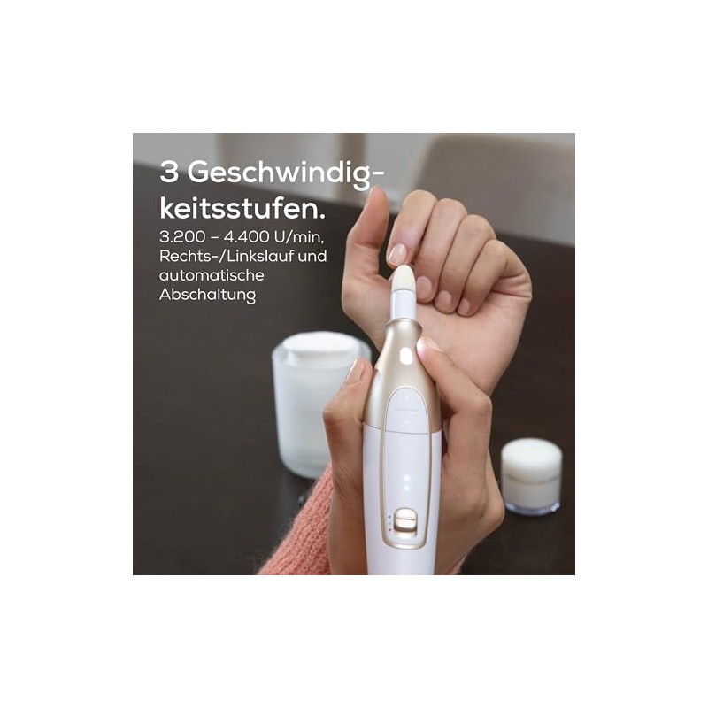 Beurer MP 62 Electric Manicure / Pedicure Set with 10