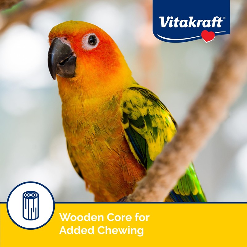 Vitakraft Crunch Sticks Apricot & Cherry Flavor Bird Treat for