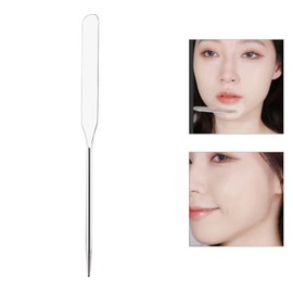 ZHEJIA Spatula Cosmetic Tool Stainless Steel Concealer Foundation Eye Shadow Metal Makeup Spatula