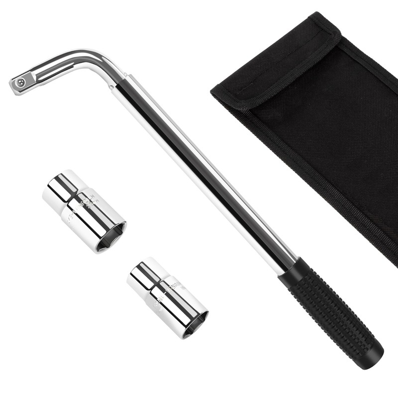 TONDA Telescoping Lug Wrench, Tire Iron Lug Nut Removal Tool
