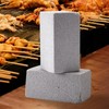 LIUQOBN 4 Pcs Pumice for Grill Griddle ，Grill Cleaning Brick