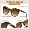 EASY READ Bifocal Reading Sunglasses for Women，Fashion Sun Readers UV400