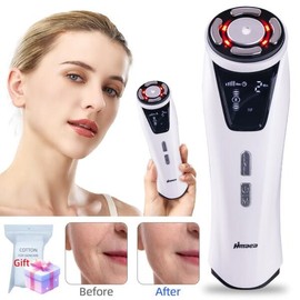 HIFU 미니 HIFU 무선 주파수 초음파 기계 EMS 마이크로 전류 얼굴 퍼밍 스킨 케어 주름 방지 도구 [01 White US PLUG] Mini HIFU Wireless Radio Frequency Ultrasound Machine EMS Microcurrent Facial Firming Skin Care Anti-Wrinkle Tool [01 White US PLUG]