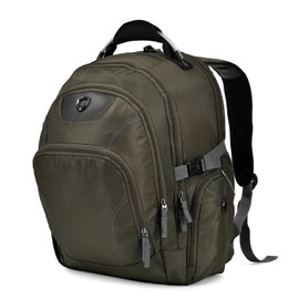 Traveler's Choice Hollin's Trek 19-inch Luggage Backpack, Olive Green