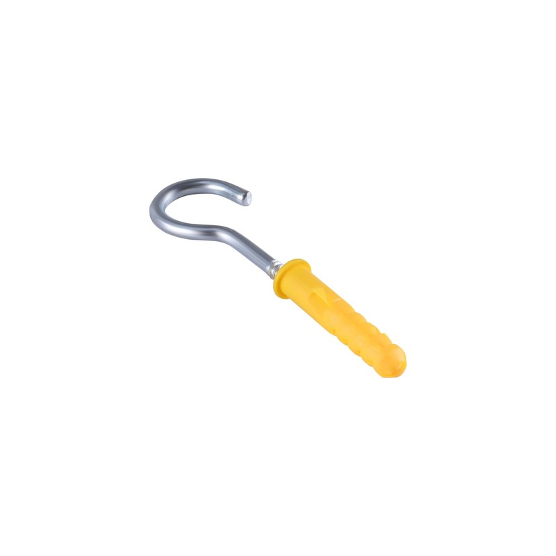 GIVIHGETI Pack of 20 Stainless Steel Screw-In Hooks, Metal Hooks,
