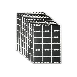 Desuibao 180 Stück Kreidetafel-Etiketten für Gläser und Lebensmittelbehälter, Abnehmbare Flaschenetiketten für Aufbewahrungsbehälter, Kreideaufkleberetiketten, Küche Speisekammer-Etiketten für