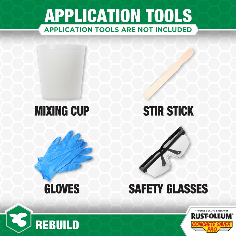 Rust-Oleum Concrete Saver Pro Structural Concrete Repair, 3 lb, Gray