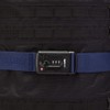100 12970314, Pacsafe Blue, L, Strapsafe 100 Travel Sentry Approved