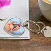 Pirate Crab on the Beach with Hook and Coin Keychain