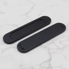 EMSea 2Pcs Oval Sliding Door Handles Replacement Sliding Barn Door