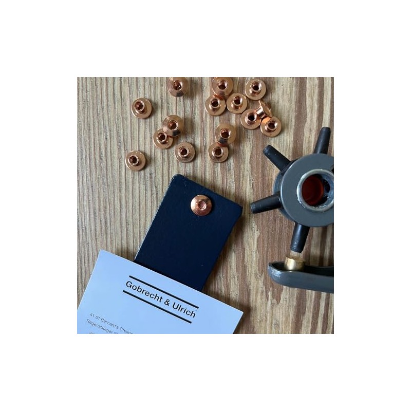 25 x 3.5mm Book Binding Screws & Posts - Copper-Coloured