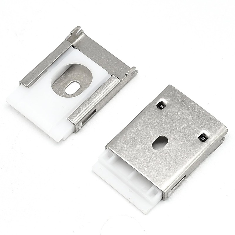 Surf turtle Mountings Brackets for Vertical Blinds 2 Sets Zebra