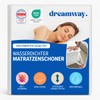 Dreamway Mattress Protector 160 x 200 cm Waterproof Oeko-Tex Certified