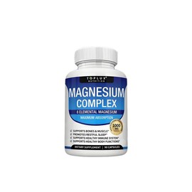 Elemental nature Multielemental Magnesium Complex 8 Essential daily Magnesium Supplement Fitness Edible