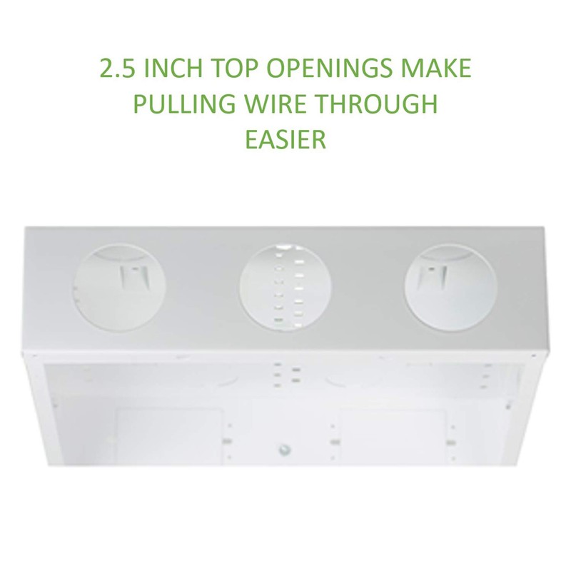 Legrand - OnQ 14 Inch Cable Management, In-Wall 20-Gauge Media
