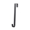 GIRCSS 10" Wreath Hanger, Metal Hooks for Front Door Christmas