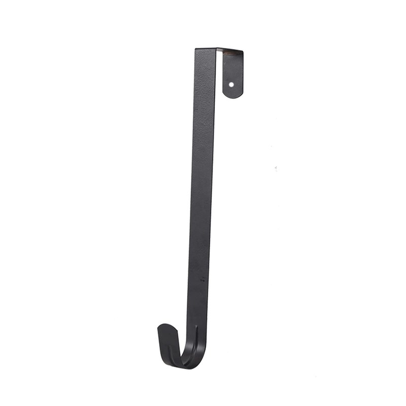 GIRCSS 10" Wreath Hanger, Metal Hooks for Front Door Christmas