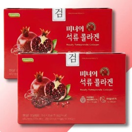 Rosina Beauty's Pomegranate Collagen 25g / 로지나 미녀의 석류콜라겐 25gX25포x2박스 석류농축액 피쉬콜라겐