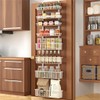 Moforoco White Over The Door Pantry Organizer, Pantry Organization and