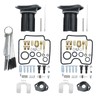 Vkinman 2Pcs Carburetor Repair Kits, Motorcycle Carburetor Repair Kit with