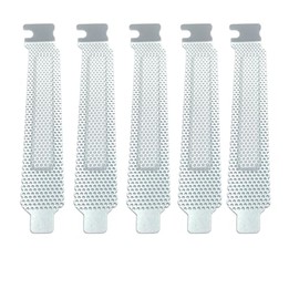 10pcs White PCI Slot Bracket Cover High Carbon Steel Dust Filter Cover Plate PCI Slot Cover with Screws