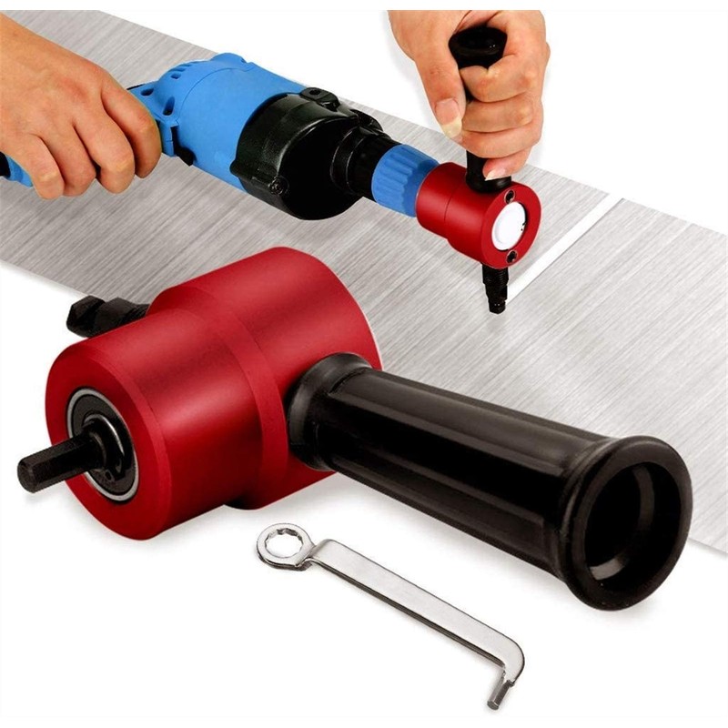 Tools Double Head Nibble Metal Cutting Sheet Nibbler Saw Cutter