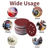 110 Pcs Sanding Discs Set, 5 Inch 8 Holes Hook