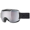 Uvex Downhill 2000 Ski Goggles Black Lens Litemirror Silver S3