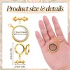 HaiFafafaing Bouquet Charms For Wedding Memory Gold Wedding Bouquet Photo