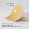 Minikit Silicone adhesive bra seamless sticky invisible push up bra