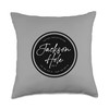 Jackson Hole Wyoming Graphic Throw Pillow