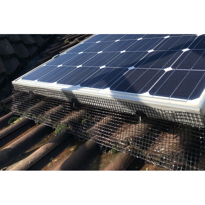 100 PanelProof Metal Clips For Bird Proofing Solar Panels -