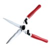 BERGER Professional Hedge Shear, Self-Sharpening 9.45" Steel Blades, Chrome-Plated Wavy