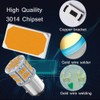 Melphan-Auto 1157 Led Amber Light Bulb, 12V-24V 1157 7528 2357