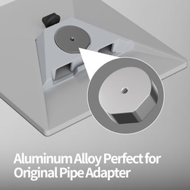 Starlink Mini Tripod Mount Compatible with Original Pipe Adapter, Starlink Mini Accessories, Starlink Mini Adjustable Stand Mount Aluminum Alloy Adapter Included