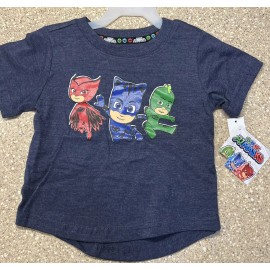 PJ Masks Shirt Baby Toddler Boy 2T Navy NEW