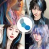 12pcs DIY Disposable Puff Hair Chalk for Cosplay Party Washable