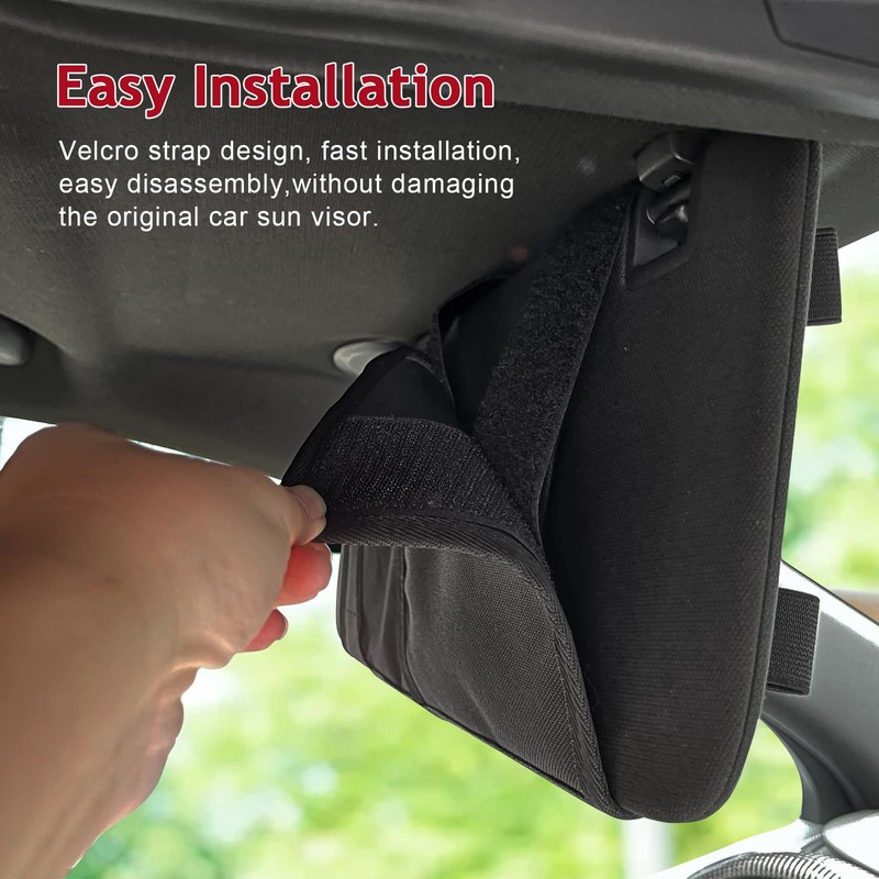 OMU Molle Visor Panel Organizer, Tactical Car Sun Visor Cover