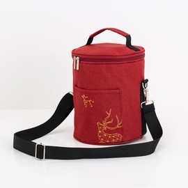 Lunch Bag Lunch Box for Women,Reusable Insulated Lunch Tote Bag,Keep Warm and Fresh,Leakproof Lunch Tote Large Capacity,Cooler Bag Lunch Container for Work/Office/Picnic/Travel (red)