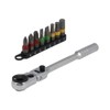 Signet Mini Ratchet 60-Gear Flex Head Type Flex Mini Ratchet