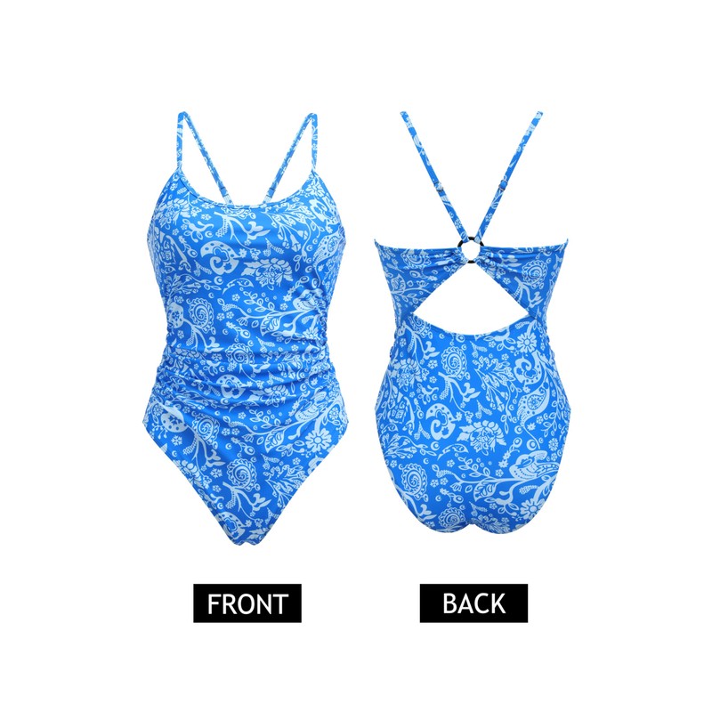 AI'MAGE - Traje de baño de una pieza para mujer,