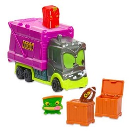 Smash Crashers Turnpike Ted - Crash The Truck! UNbox The Stuff! 1 Truck, 2 Crates, 3 Collectibles
