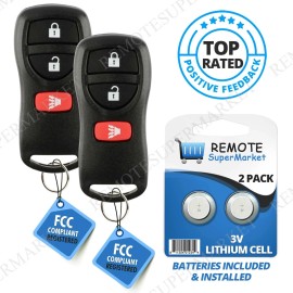 RemoteSuperMarket 2 For 03 2004 2005 2006 2007 2008 Infiniti FX35 FX45 Keyless Car Remote Key Fob