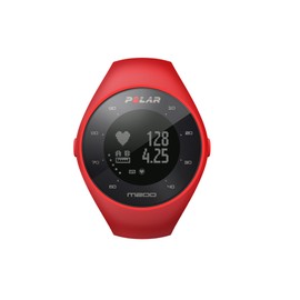 Polar M200 Gps Running Watch With Wrist Based Heart Rate - Bright Red, Medium/Large