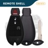 AKS KEYS New Replacement for Fobik Shell for Jeep Cherokee