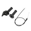 7/8in Twist Throttle Grips with Cable Replacement for CRF KLX